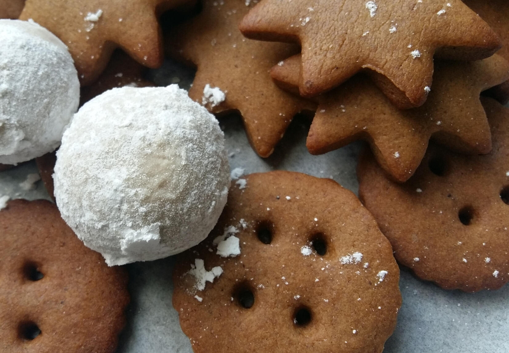 A selection of cookies perfect for a holiday cookie swap or baking challenge.